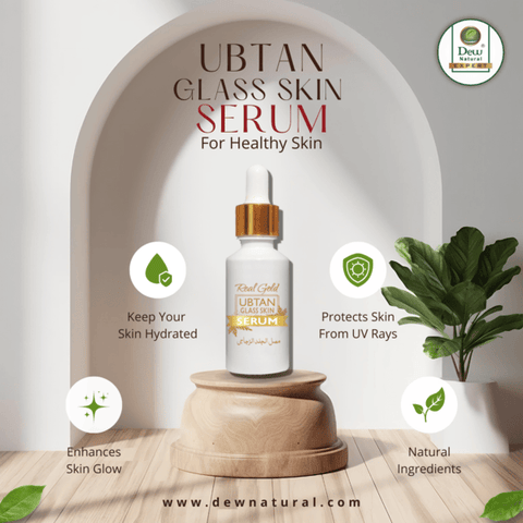 Real Gold Ubtan Glass Skin Serum 30ml