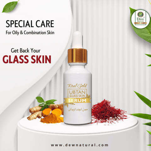 Real Gold Ubtan Glass Skin Serum 30ml
